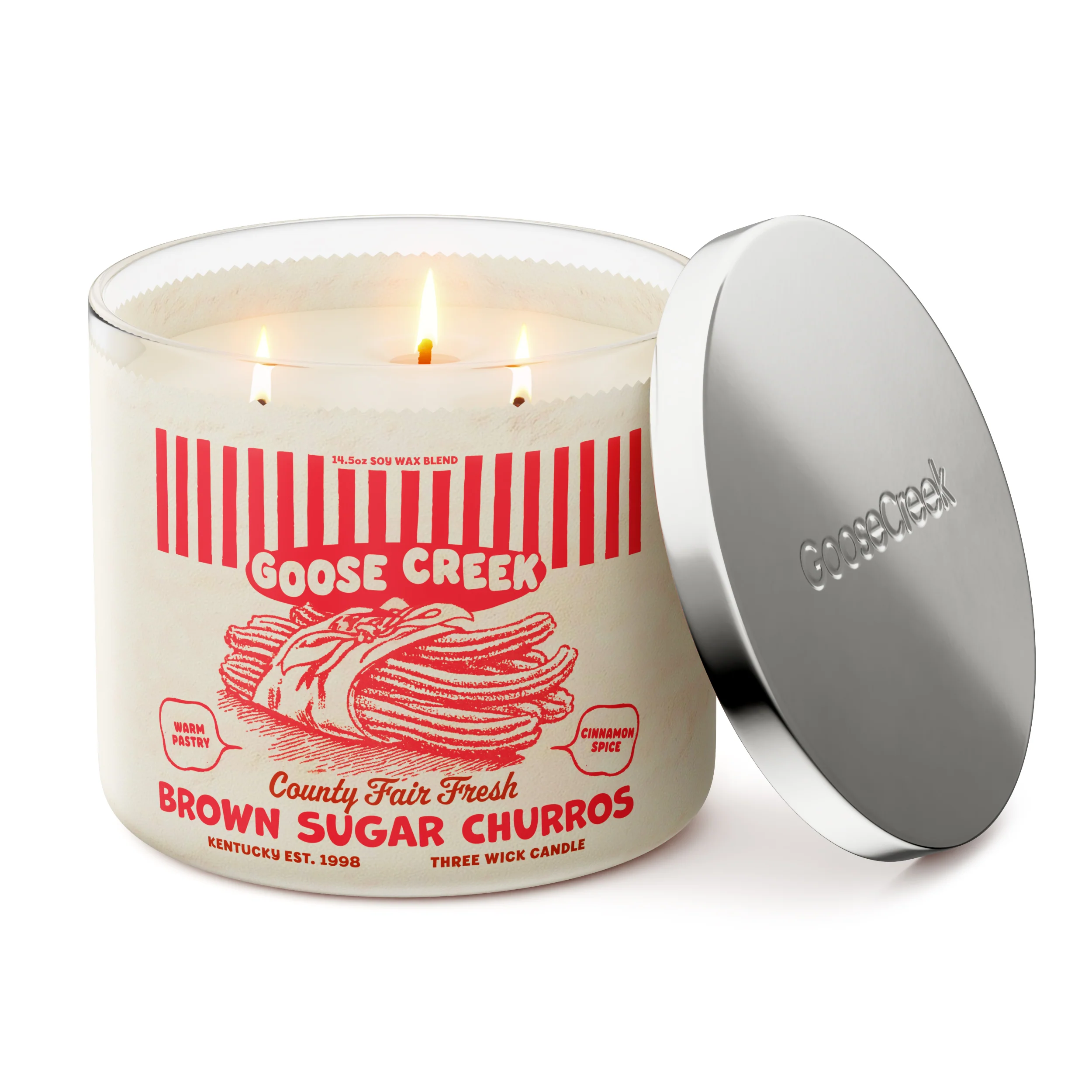 Brown Sugar Churros 3-Wick Candle - Image 3