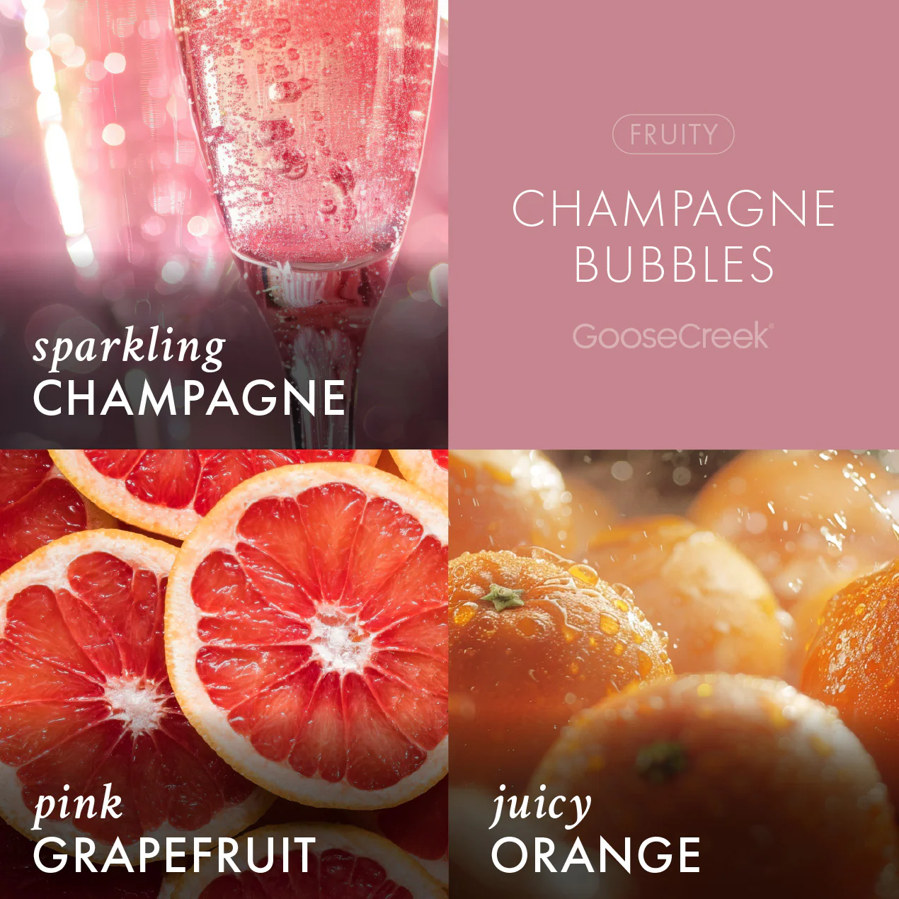 Champagne Bubbles 3-Wick Candle - Image 2