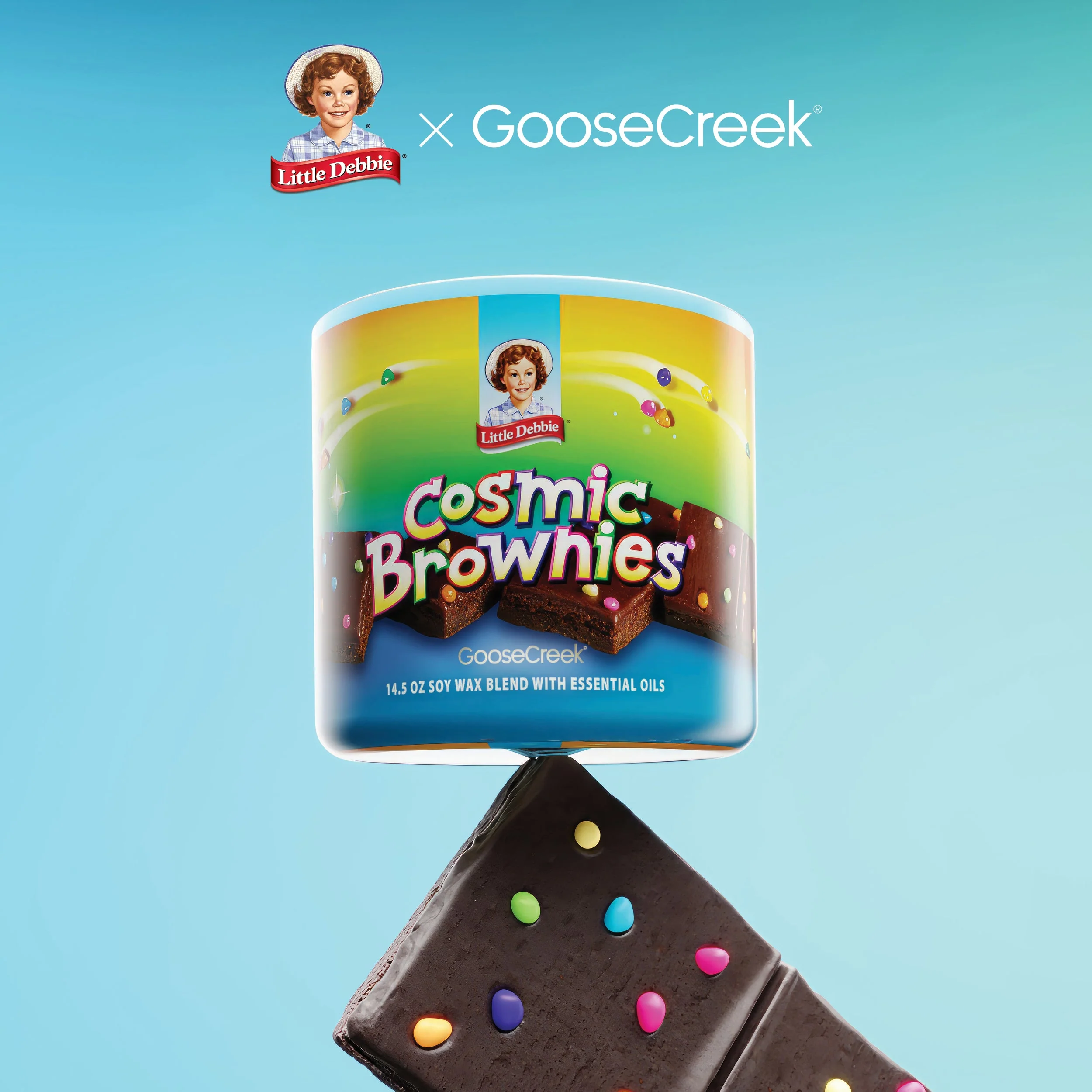 Cosmic Brownies Little Debbie ™ 3-Wick Candle - Image 3