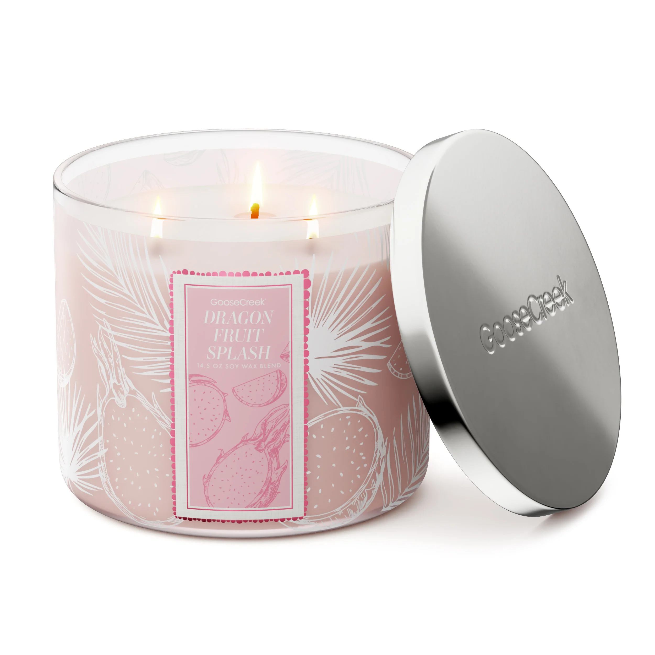 Dragonfruit Splash 3-Wick Candle - Image 3