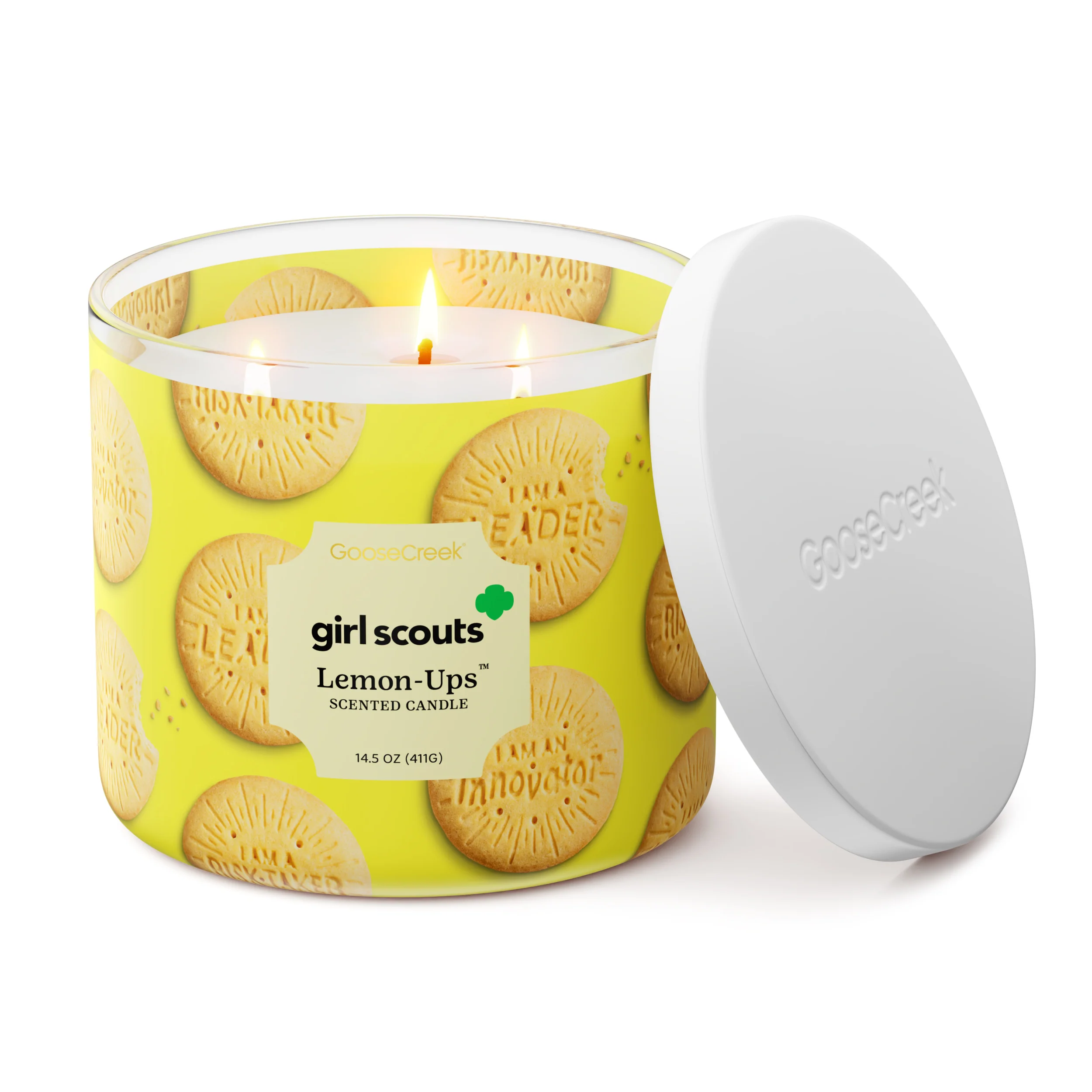 Girl Scout Lemon-Ups™ 3-Wick Candle - Image 3