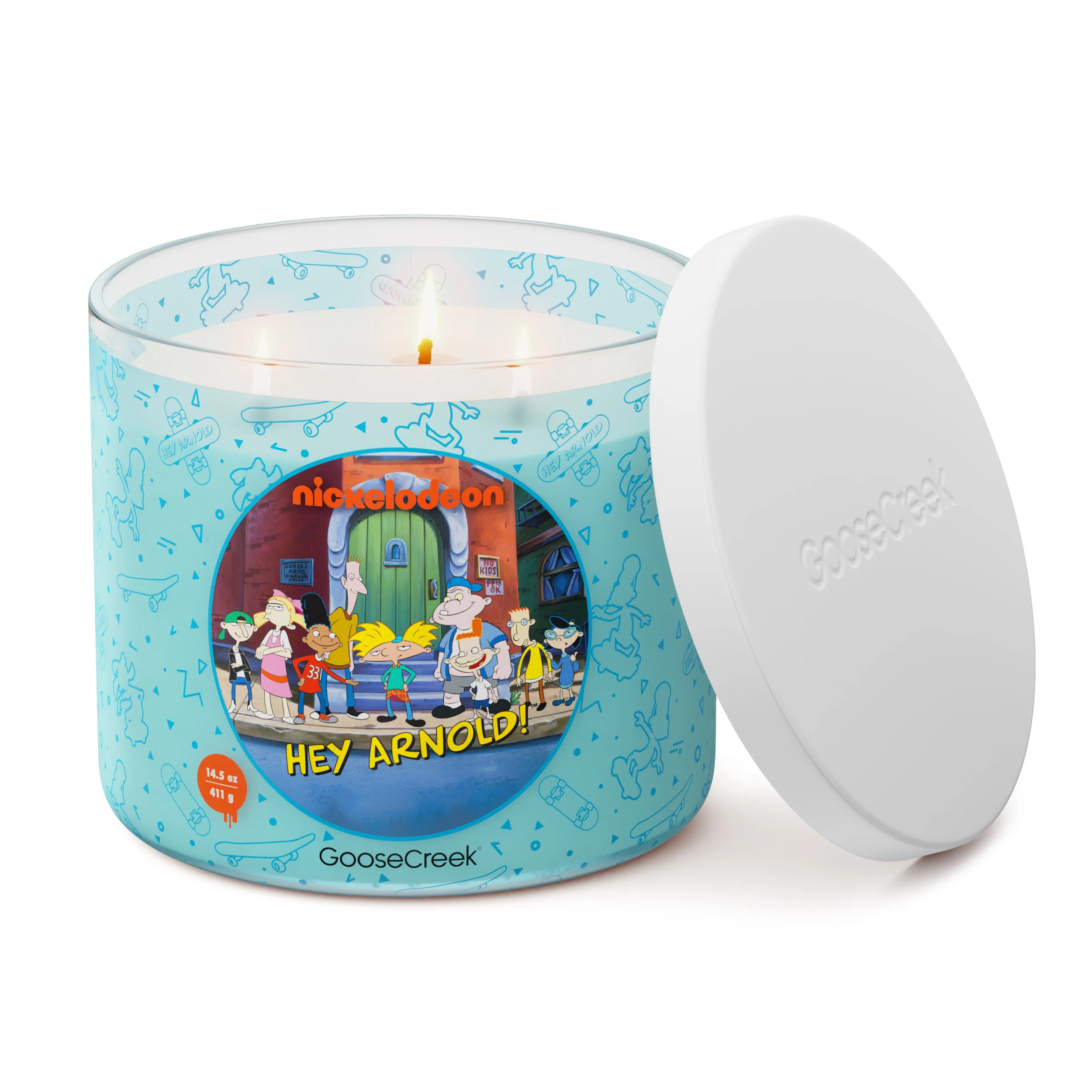 Hey Arnold Nickelodeon 3-Wick Candle - Image 3