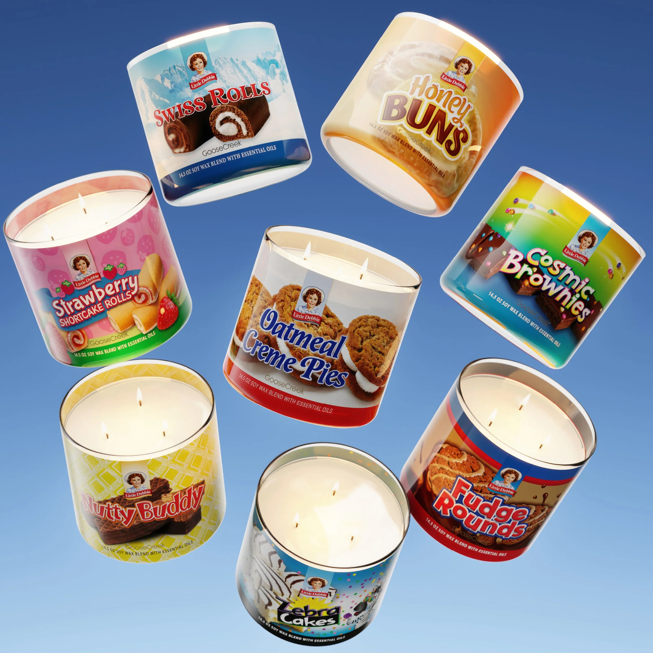 Honey Buns Little Debbie ™ 3-Wick Candle - Image 3