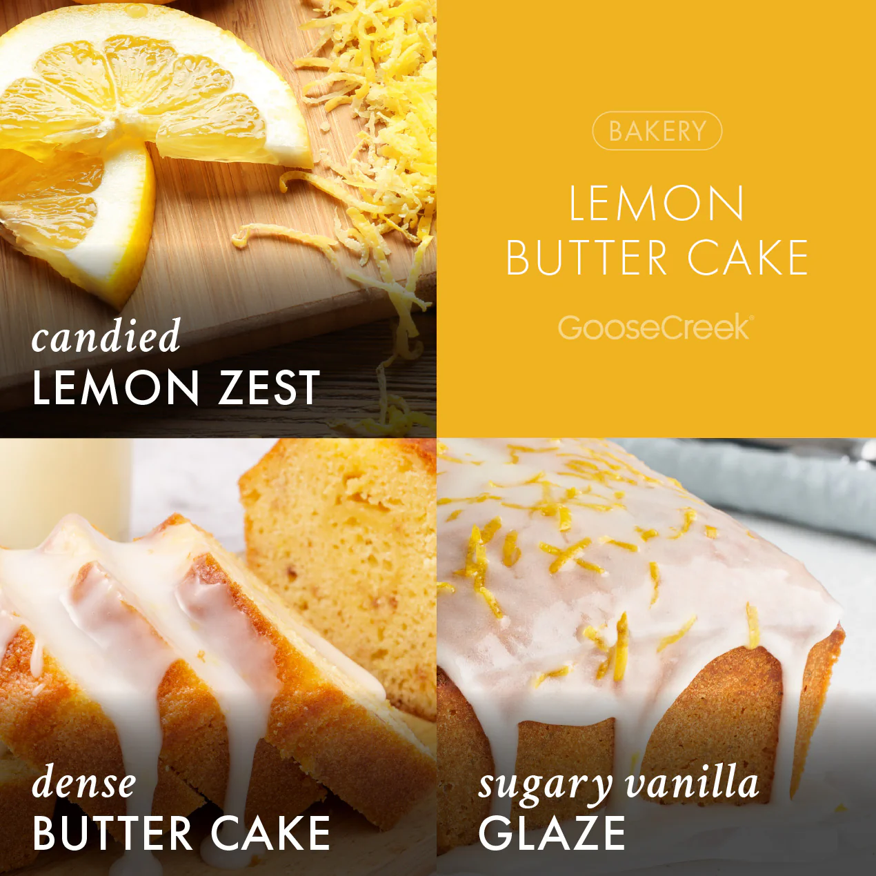 Lemon Butter Cake 7oz Single Wick Candle - Image 2