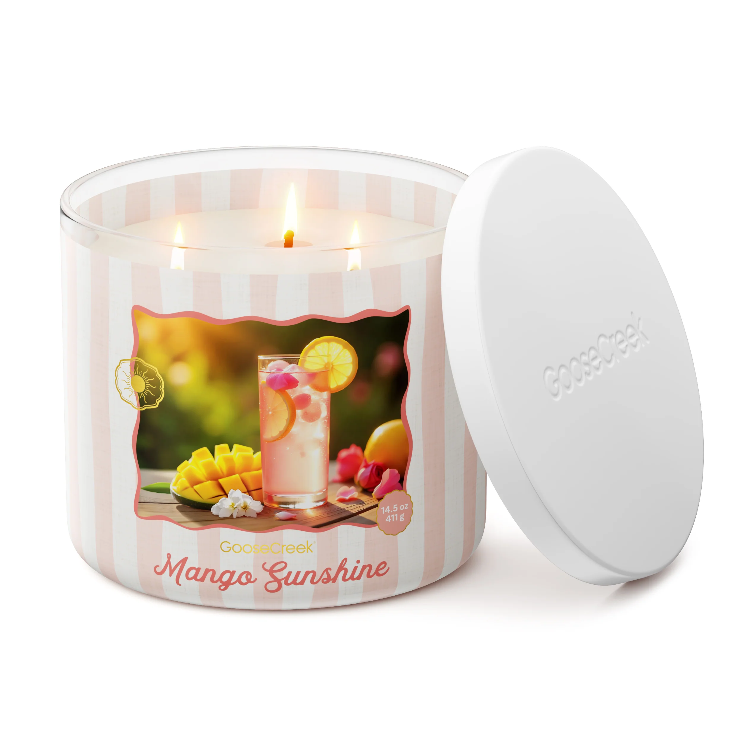 Mango Sunshine 3-Wick Candle - Image 3