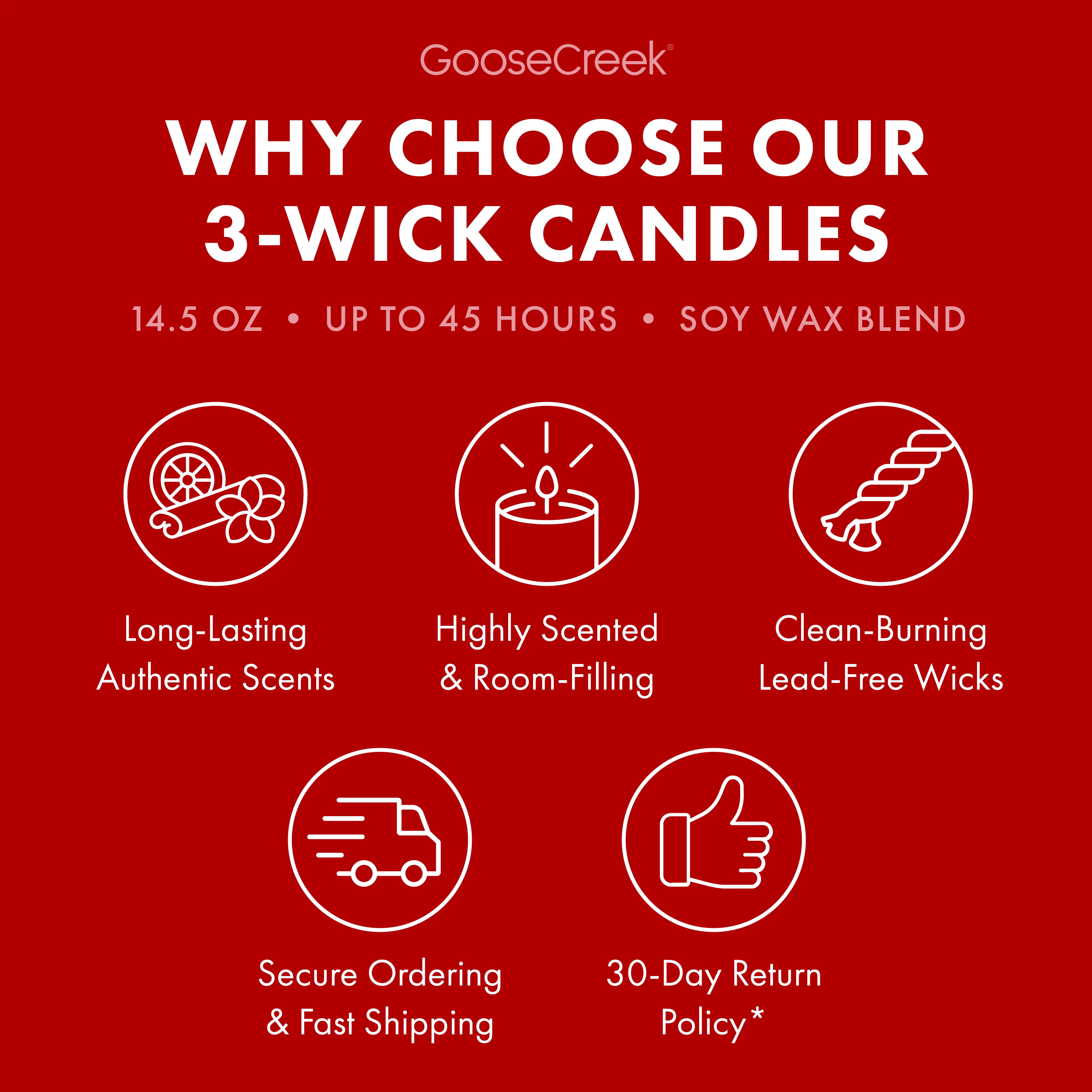 Pomegranate Cran-Apple 3-Wick Candle - Image 4