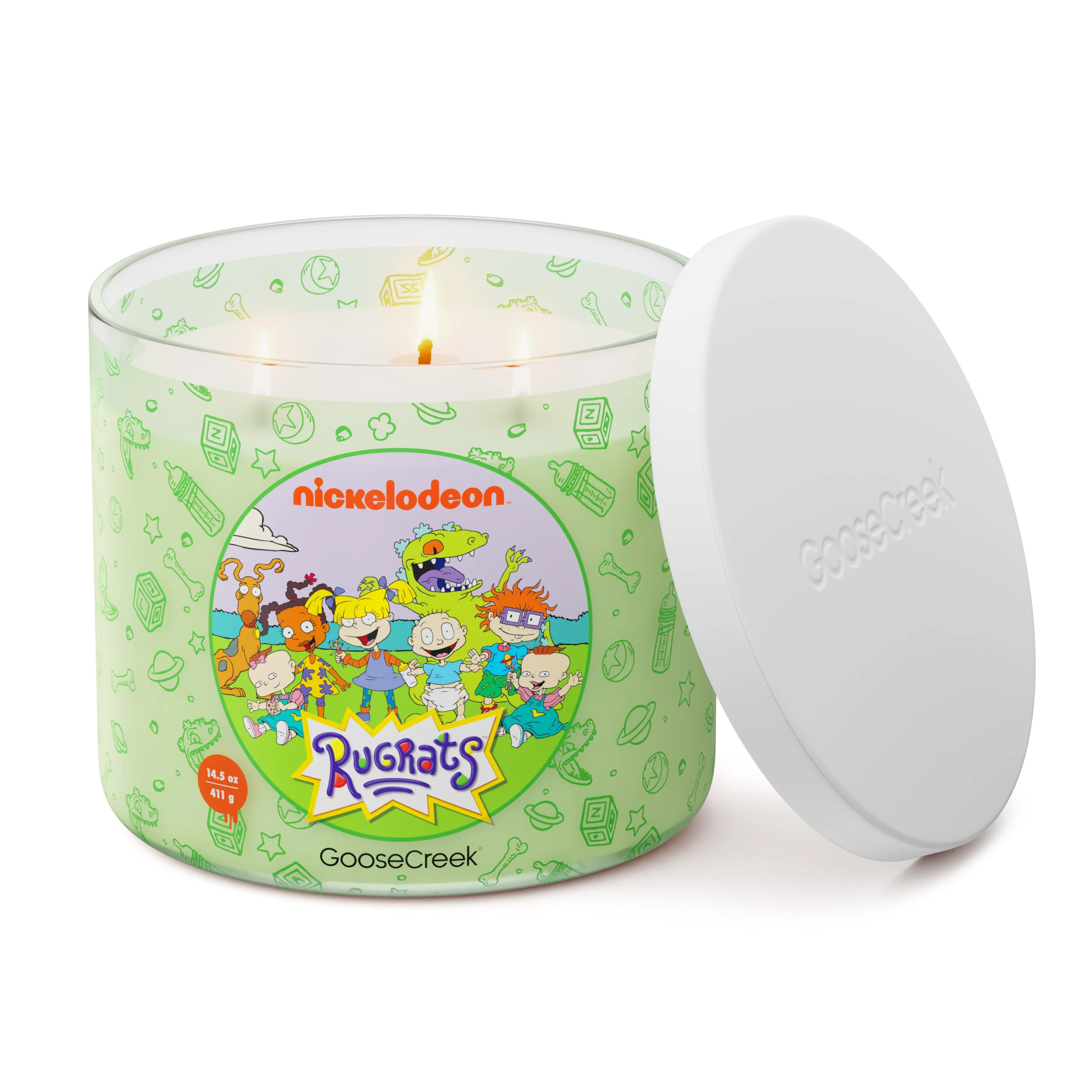 Rugrats Nickelodeon 3-Wick Candle - Image 3