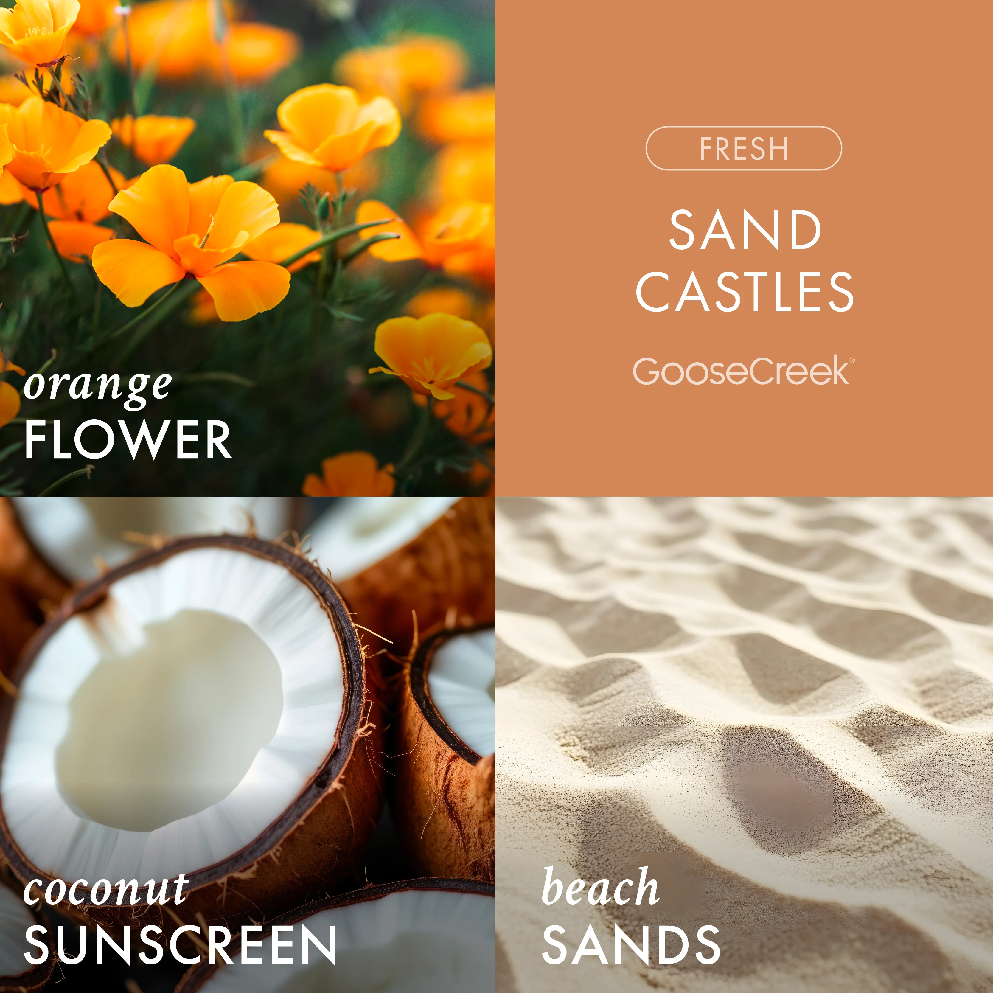 Sand Castles 3-Wick Candle - Image 2