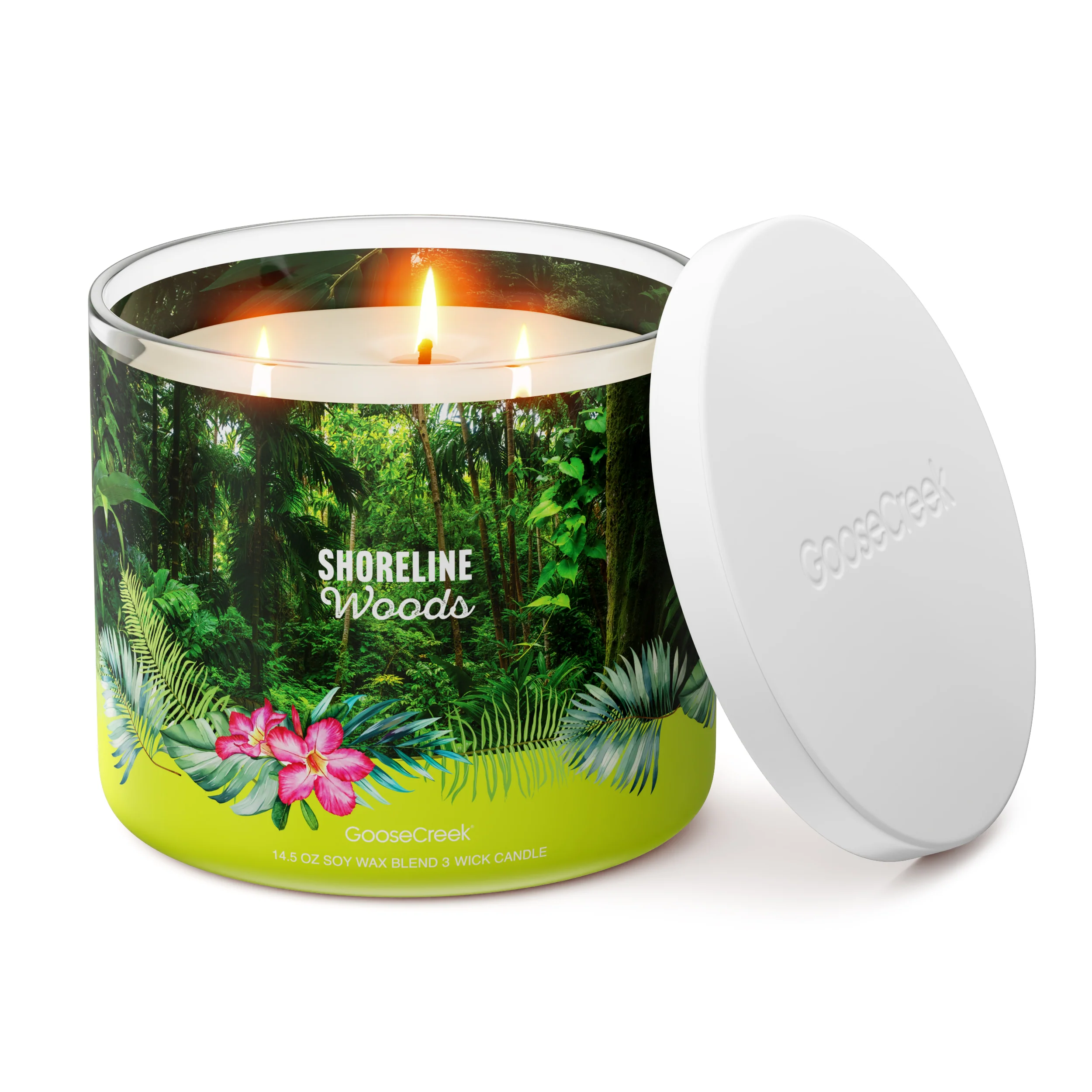 Shoreline Woods 3-Wick Candle - Image 3