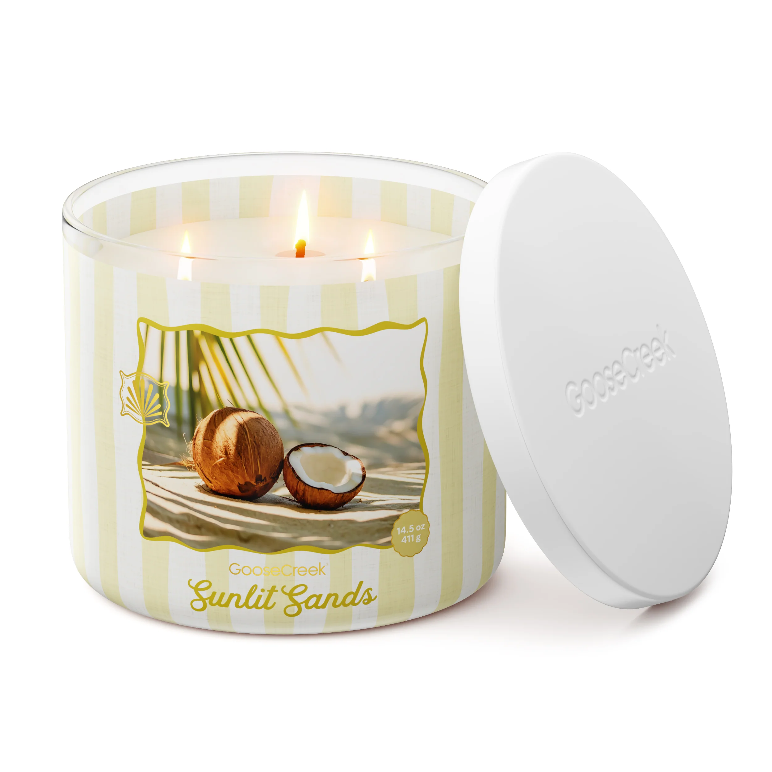 Sunlit Sands 3-Wick Candle - Image 3