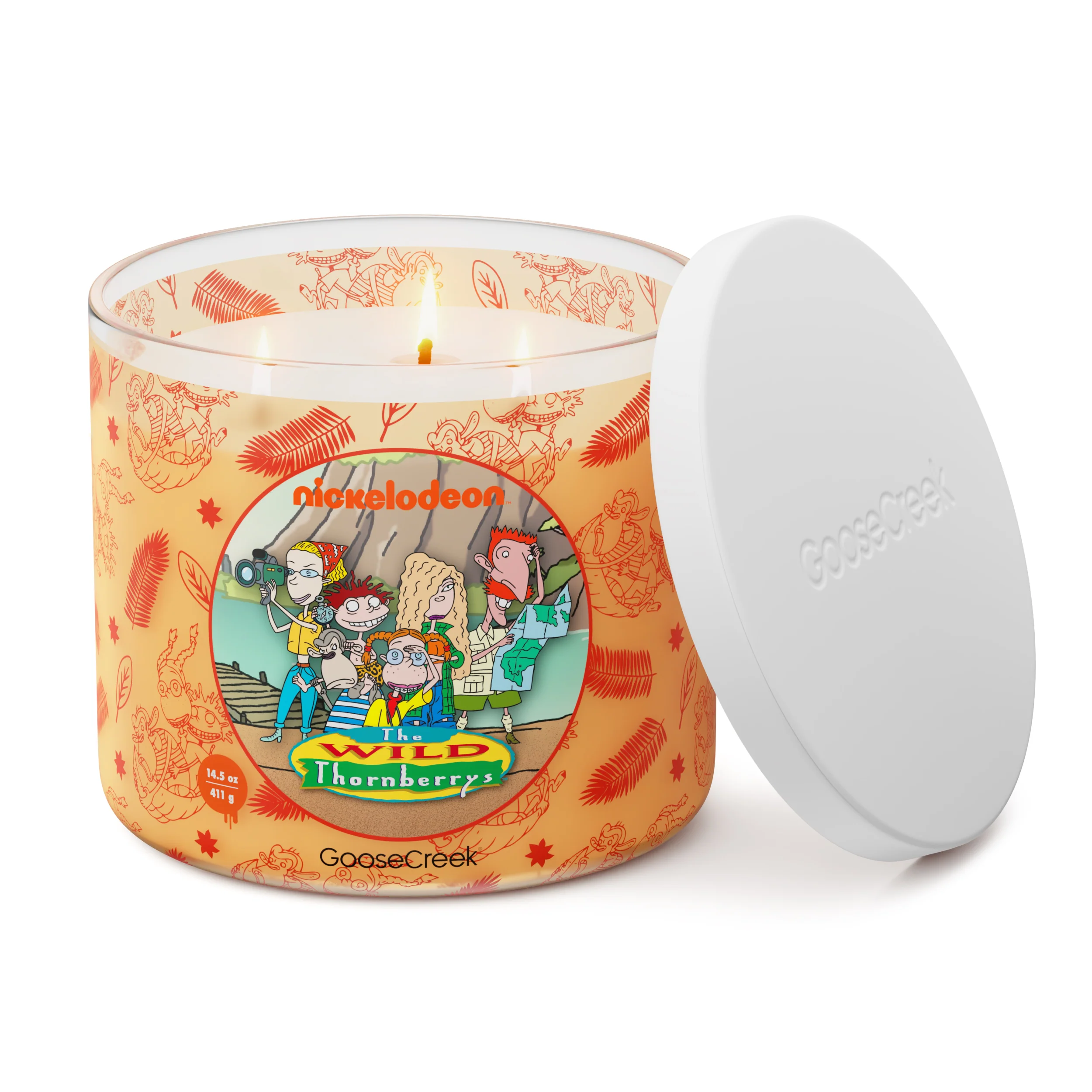 The Wild Thornberry's Nickelodeon 3-Wick Candle - Image 3