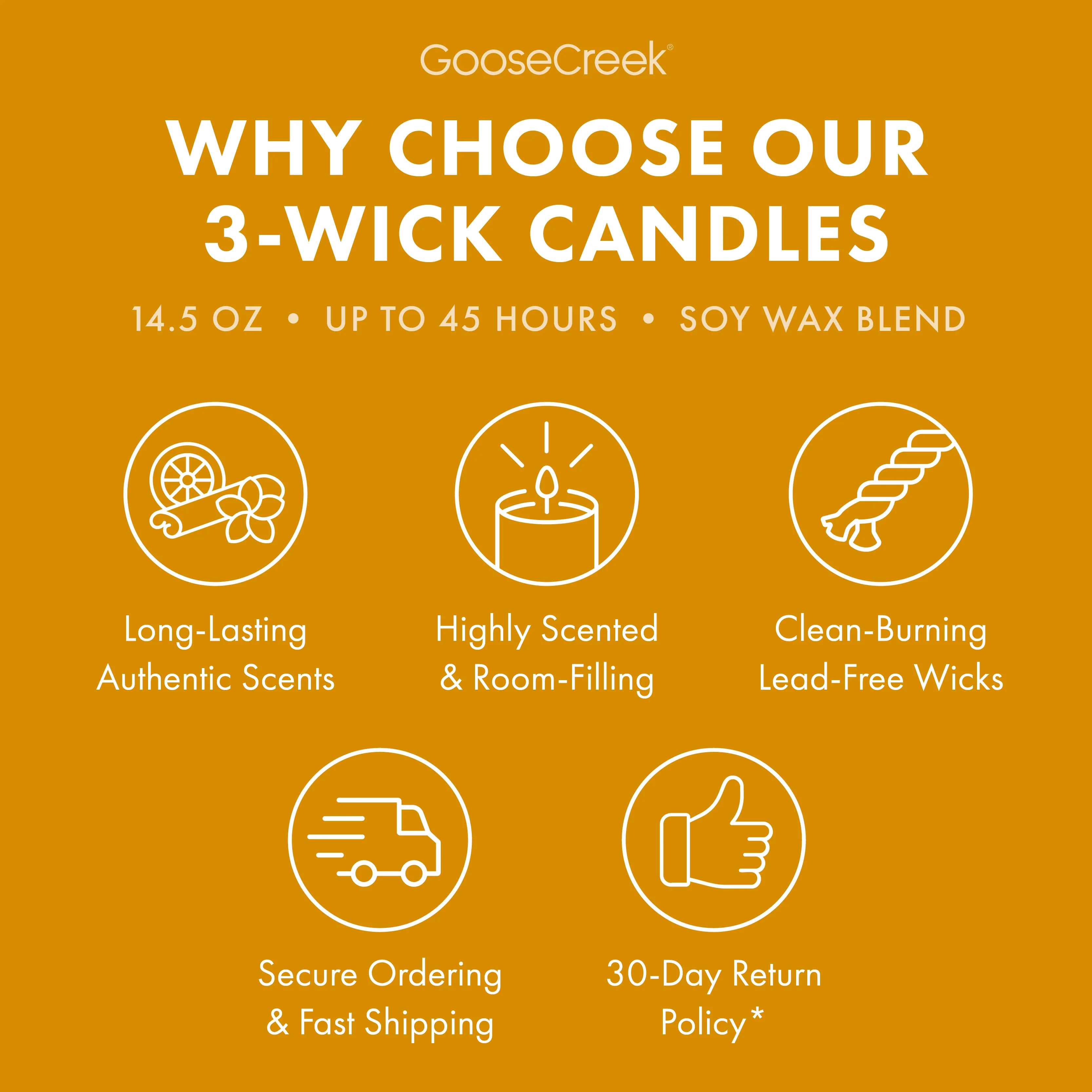 Toffee Kettle Corn 3-Wick Candle - Image 4