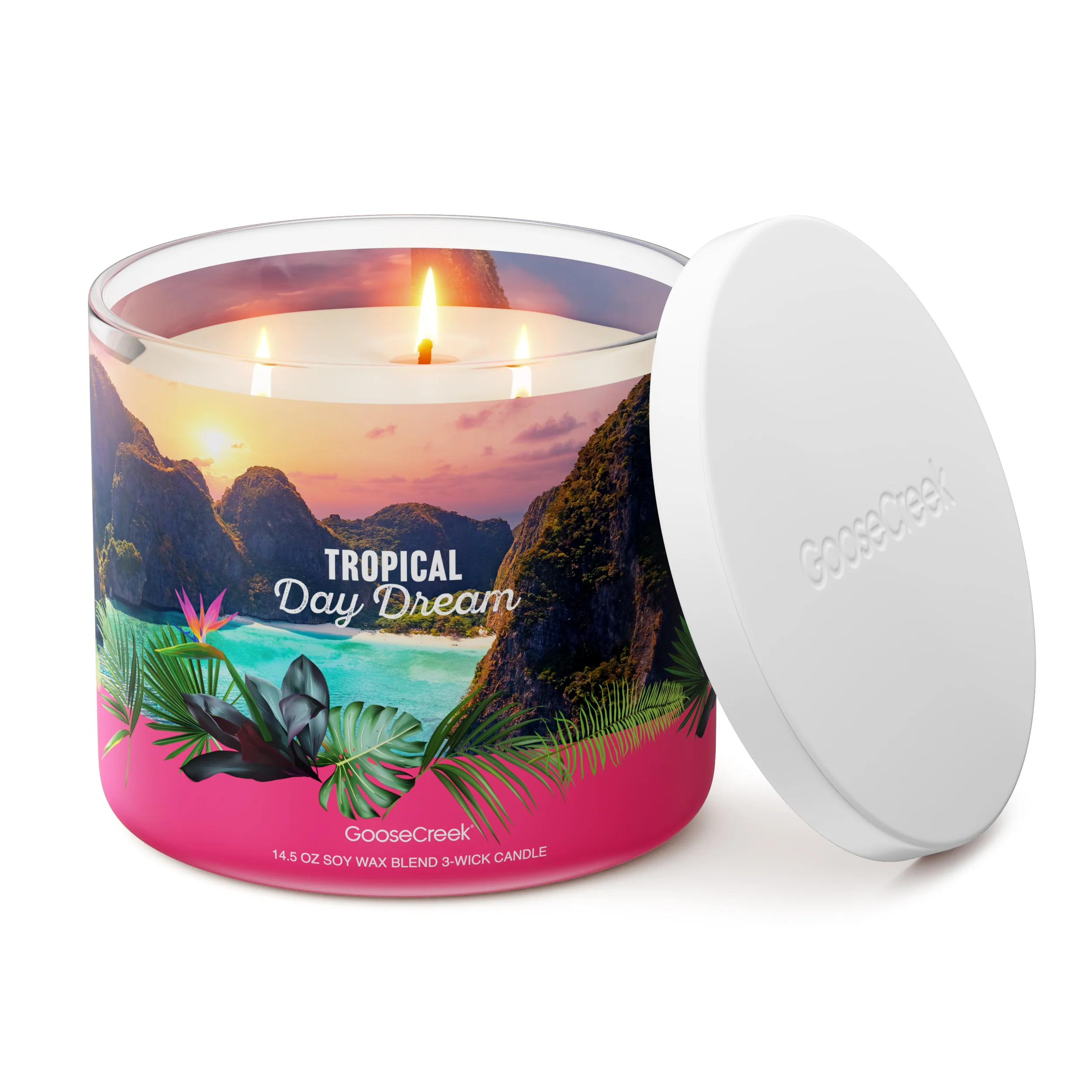 Tropical Daydream 3-Wick Candle - Image 3